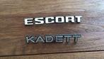 Embleem auto - Kadett en Escort, Gebruikt, Ford, Ophalen of Verzenden