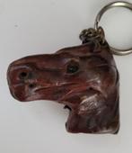 Vintage Sleutelhanger Paardenhoofd, Ophalen of Verzenden, Gebruikt