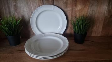 Wedgwood Queens plain ontbijtborden 23 cm beschikbaar voor biedingen