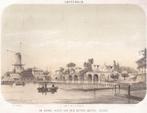 Amsterdam De Hooge Sluis van den Buiten Amstel gezien 1857, Ophalen of Verzenden