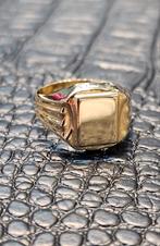 14karaat heren Zegelring