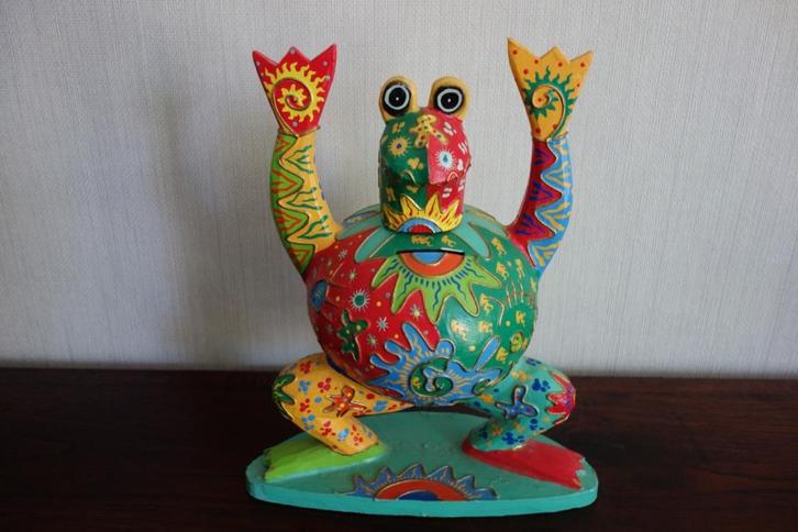 Spaarpot of kunst, Verzamelen, Spaarpotten, Nieuw, Dier, Hout, Ophalen of Verzenden