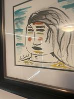 Leo Gestel - Gezicht op papier, Antiek en Kunst, Ophalen of Verzenden
