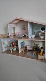 Poppenhuis + extra kinderkamer set, Ophalen of Verzenden, Zo goed als nieuw, Poppenhuis