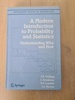 A modern introduction to probability and statistics, Zo goed als nieuw, F.M. Dekking, C. Kraaikamp, H.P. Lopuhaä, L.E. Meester