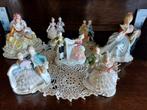 7 Brocanten Beeldjes Porselein     punt gaaf, Ophalen of Verzenden, Zo goed als nieuw