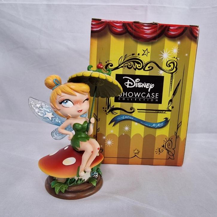 Miss Mindy Showcase Collection Enesco Tinker Bell beeldje, Verzamelen, Disney, Nieuw, Beeldje of Figuurtje, Peter Pan of Pinokkio