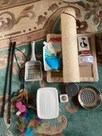 Startpakket voor Katten (kattenbak, krabpaal, deurbel etc), Ophalen, Zo goed als nieuw