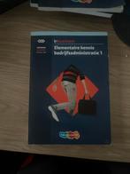 Inbusiness Elementaire kennis bedrijfsadministratie 1, Ophalen of Verzenden, Zo goed als nieuw, MBO