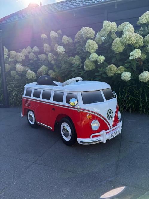 Volkswagen T1 kinderauto – elektrische bus, Kinderen en Baby's, Speelgoed | Buiten | Accuvoertuigen, Gebruikt, Ophalen