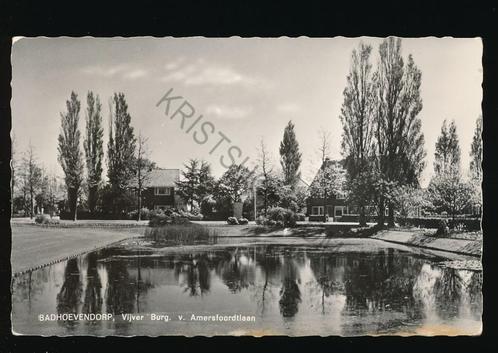 Badhoevedorp - vijver Burg. V. Amersfoortlaan [KRST005-5412, Verzamelen, Ansichtkaarten | Nederland, Ongelopen, Noord-Holland