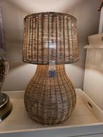 Riviera Maison 2 Rattan Lampen Oude Collectie, Huis en Inrichting, Ophalen, Zo goed als nieuw, Rond, Minder dan 25 cm
