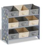 Opbergrek grijs met dino's, Ophalen of Verzenden