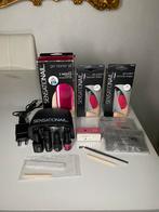 Sensationail UV gel nagel set, Verzenden, Gebruikt, Handen en Nagels