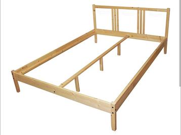 Dubbele bed met matras IKEA Fjellse