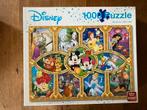 Disney puzzel van 1000 stukjes, merk King, Ophalen, 500 t/m 1500 stukjes, Zo goed als nieuw, Legpuzzel