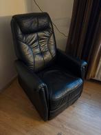 Lederen Fauteuil - Relaxstoel, Ophalen, Gebruikt, Leer, 75 tot 100 cm