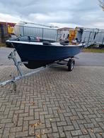 Tekoop vis/toerboot, Watersport en Boten, 10 tot 30 pk, Ophalen of Verzenden, 3 tot 6 meter, Buitenboordmotor
