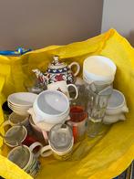 Servies gratis, Ophalen