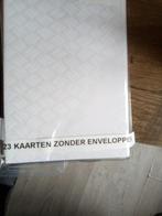 Diverse kaarten, Hobby en Vrije tijd, Kaarten | Zelf maken, Nieuw, Overige thema's, Ophalen of Verzenden, Blanco kaart of Basiskaart