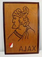 Vintage Ajax Wandbord Jaren 60, Ophalen of Verzenden, Gebruikt