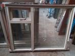 Dubbel raamkozijn met klapraam 167 x 129, Ophalen, Gebruikt, Gevelraam of Ruit