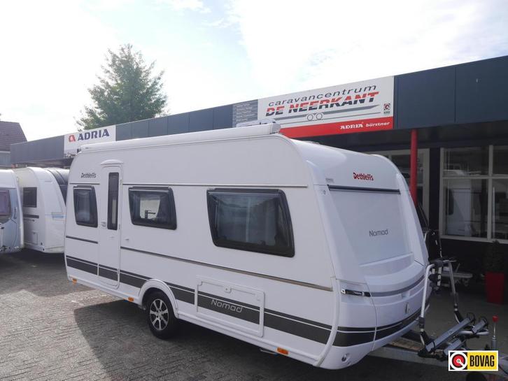 Dethleffs Nomad 460 EL zeer compleet, Caravans en Kamperen, Caravans, Bedrijf, tot en met 3, 1000 - 1250 kg, Standaardzit, Dethleffs
