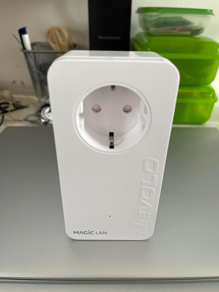 DeVolo Magic 1 LAN 1-1 Powerline Adapter, Computers en Software, Powerlines, Gebruikt, Ophalen of Verzenden