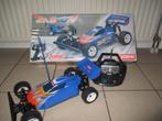 oude kyosho buggy met doos en boekje, Hobby en Vrije tijd, Auto offroad, Elektro, Gebruikt, Ophalen of Verzenden