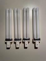 4x Philips Master PL-S 9W 830 2P Spaarlampen, Huis en Inrichting, Lampen | Losse lampen, Gebruikt, Minder dan 30 watt, Bipin of Steekvoet