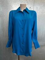 Gauge81 blauw blouse top gauge 81 xs blauw €390 silk zijde, Kleding | Dames, Blouses en Tunieken, Ophalen of Verzenden, Zo goed als nieuw