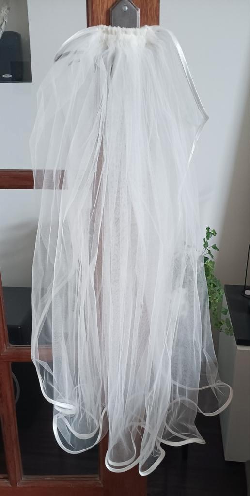 Sluier bruidssluier Poirier, Kleding | Dames, Trouwkleding en Trouwaccessoires, Nieuw, Accessoires, Wit, Ophalen