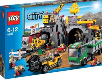 Lego city 4204 de mijn beschikbaar voor biedingen