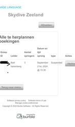 3x tickets tandem skydiven zeeland, Tickets en Kaartjes, Drie personen of meer, Overige soorten, Overige typen