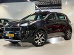 Kia Sportage 1.6 T-177PK 4WD GT-Line Pano|Trekhaak|JBL!, Stof, Gebruikt, 4 cilinders, Zwart