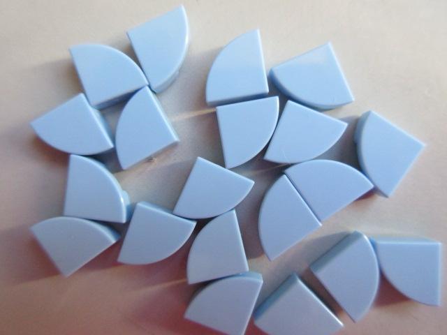 nr. 7094, Kwart ronde tegel 1x1. 25269 Verzenden mogelijk., Kinderen en Baby's, Speelgoed | Duplo en Lego, Zo goed als nieuw, Lego