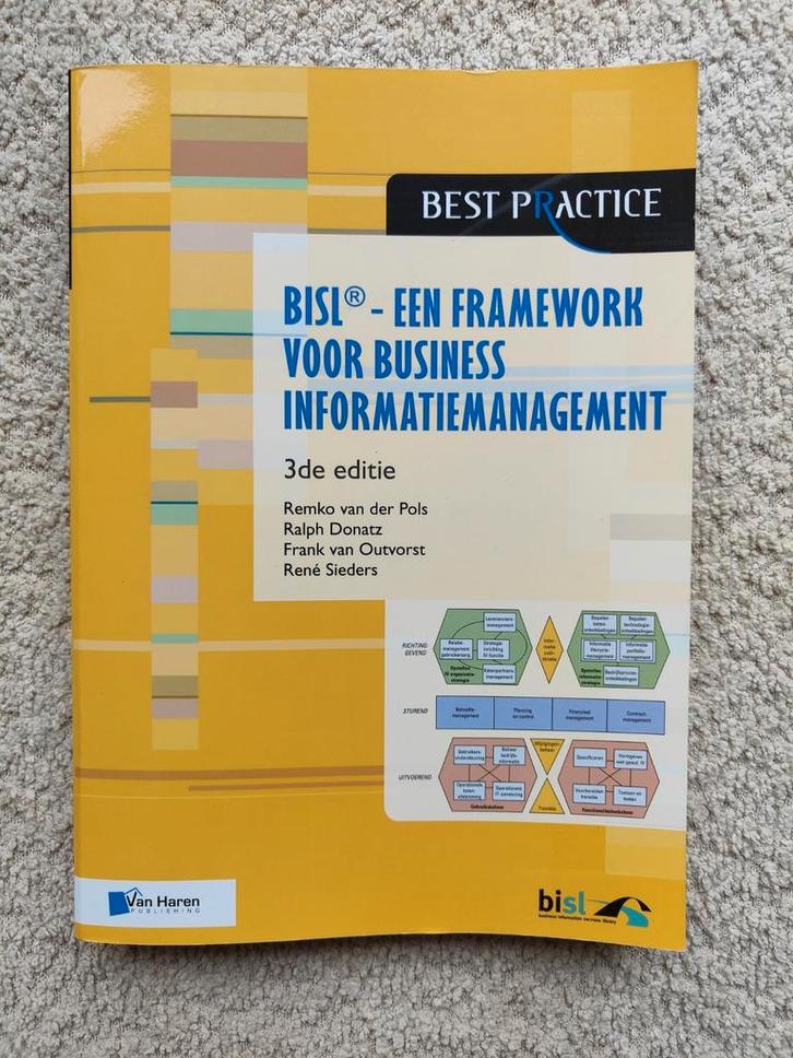 BISL. Een framework voor business informatiemanageme, Boeken, Wetenschap, Zo goed als nieuw, Sociale wetenschap, Ophalen of Verzenden