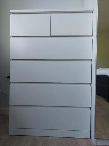 Ikea Ladekast Malm, 6 laden
