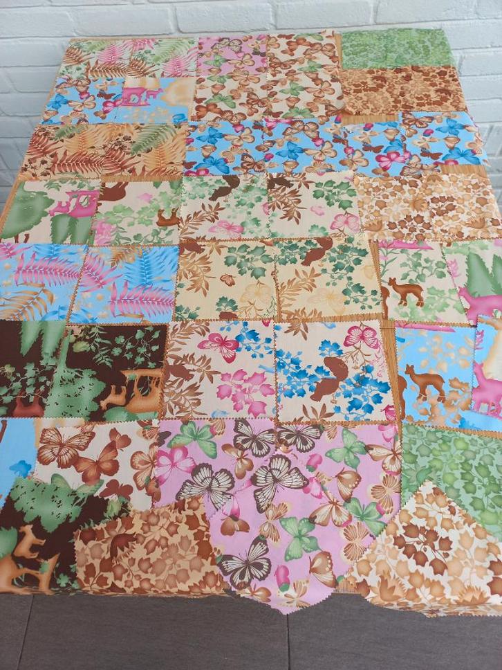 Quilt of hobby stofjes, Hobby en Vrije tijd, Stoffen en Lappen, Nieuw, Katoen, Minder dan 30 cm, Minder dan 30 cm, Overige kleuren