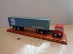 lion daf 2600 met trailer op plank, Hobby en Vrije tijd, Ophalen of Verzenden, Zo goed als nieuw, Bus of Vrachtwagen, Lion Toys