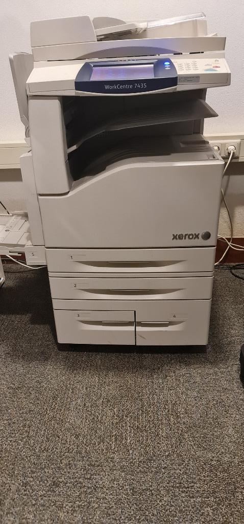 Xerox WorkCentre 7435 multifunctionele printer-scanner, Computers en Software, Printers, Gebruikt, Printer, Laserprinter, Faxen
