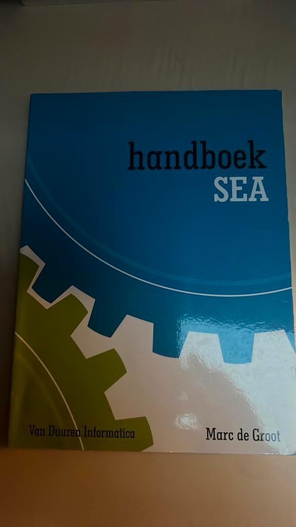 Marc de Groot - Handboek SEA, Boeken, Economie, Management en Marketing, Zo goed als nieuw, Management, Ophalen of Verzenden