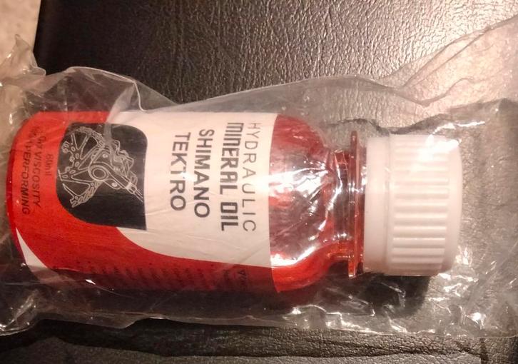 Minerale Olie voor Hydraulische Remmen, Fietsen en Brommers, Fietsonderdelen, Ophalen