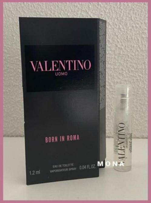 ValentinoUomo Born In Roma parfum sample proefje tester, Sieraden, Tassen en Uiterlijk, Uiterlijk | Parfum, Nieuw, Verzenden