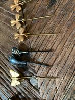 Vintage haakjes voor worteldoeken, Ophalen of Verzenden