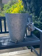 Zinken watertank met gieter, Tuin en Terras, Overige materialen, Gebruikt, Ophalen