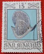 San Marino - 1x Gestempeld - 15 Lire, Verzenden, Overige landen, Gestempeld