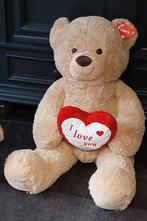 Nieuw teddybeer XXL 120 cm valentijn I love you, Ophalen of Verzenden, Nieuw, Beer