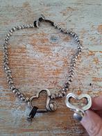 Stoere ketting met hart van Uno de 50, Ophalen of Verzenden, Gebruikt, Zilver, Zilver