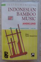 cassette Tjoek Soeparian ‎– Indonesian Bamboo Music - Angklu, Cd's en Dvd's, Pop, Gebruikt, Ophalen of Verzenden, 1 bandje